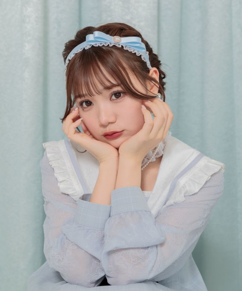 パール付きリボンレースカチューシャ | Rlab store