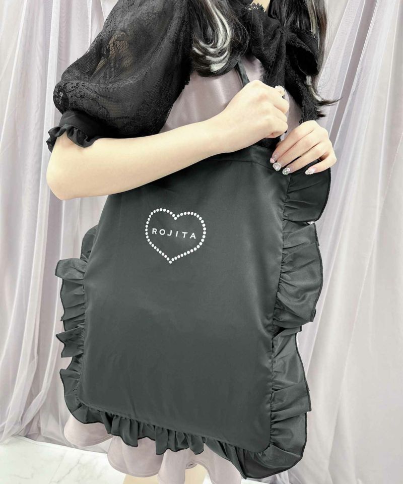 ROJITA推し活フリルトートバック | Rlab store ROJITA推し活フリルトートバック | Rlab store