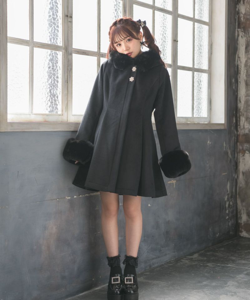 バックリボンフーディーコート | Rlab store