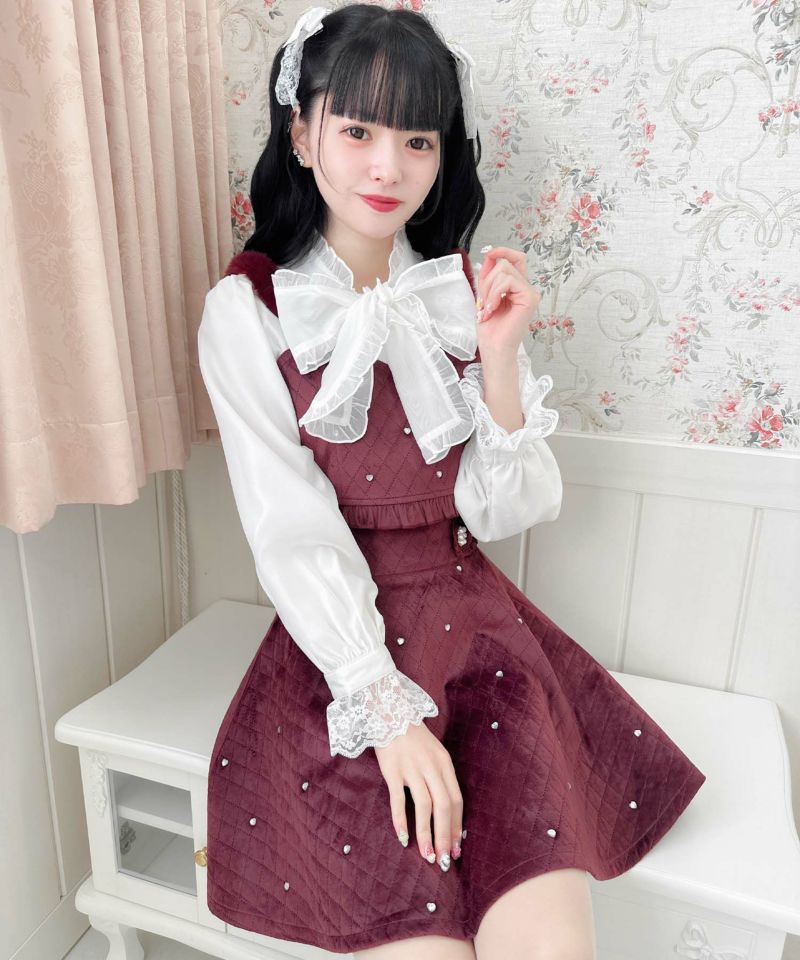 ハートビジュキルティングビスチェ | Rlab store