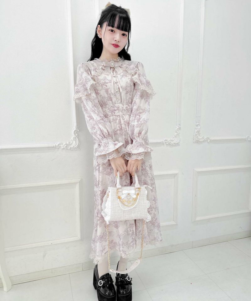 花柄ロングワンピース | Rlab store