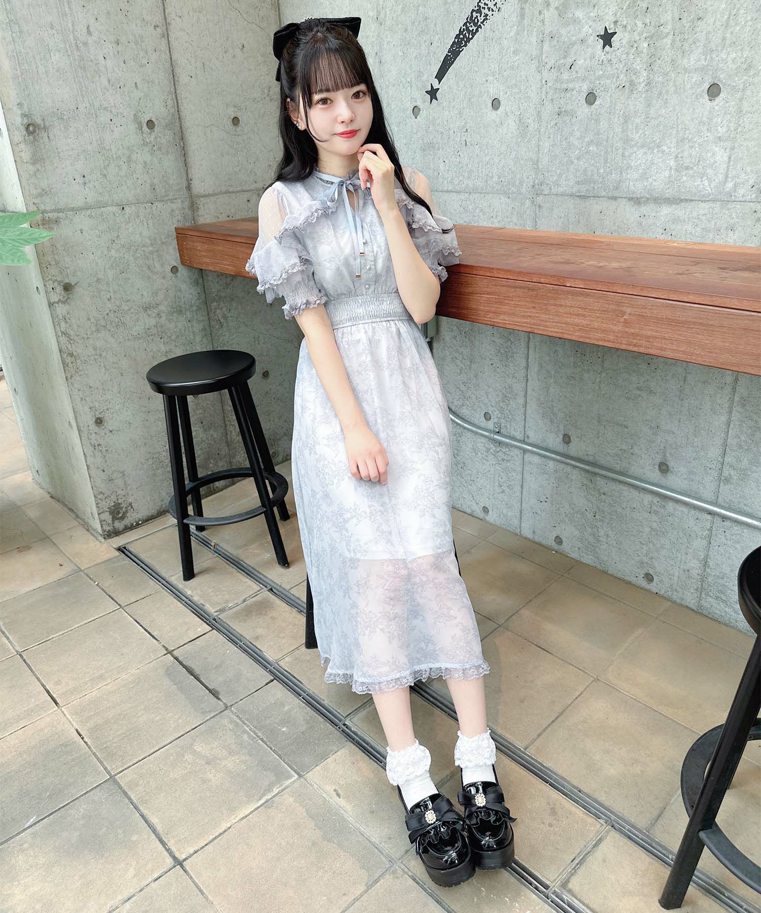 花柄ロングワンピース | Rlab store