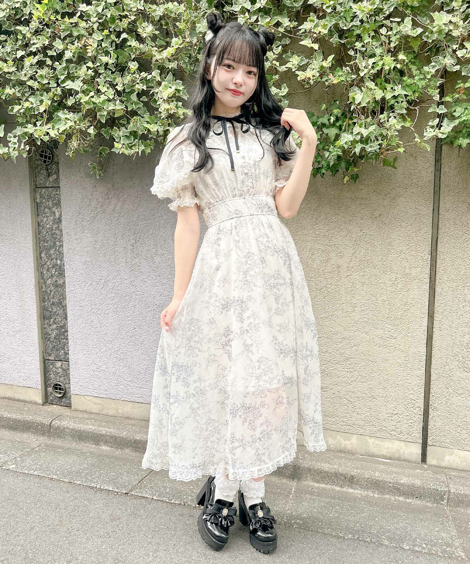 花柄ロングワンピース | Rlab store 