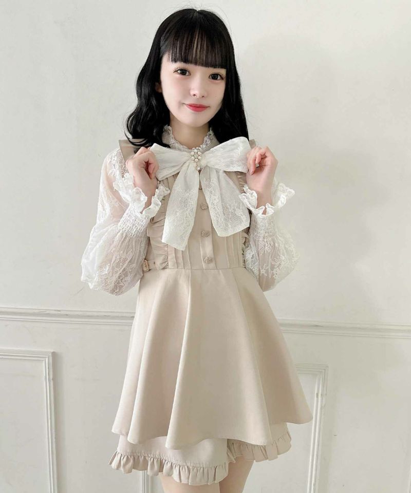 レーススリーブBIGリボンセットアップ | Rlab store レーススリーブBIGリボンセットアップ | Rlab store