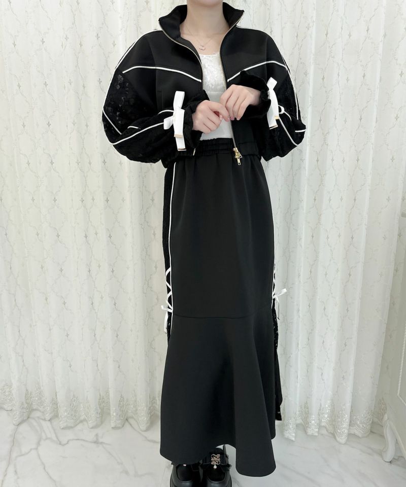 オフシーズンセール●HERNO●国内完売●ロング丈ブルゾン HERNO(ヘルノ)の撥水ロングスカート通販 | 集英社HAPPY PLUS STORE