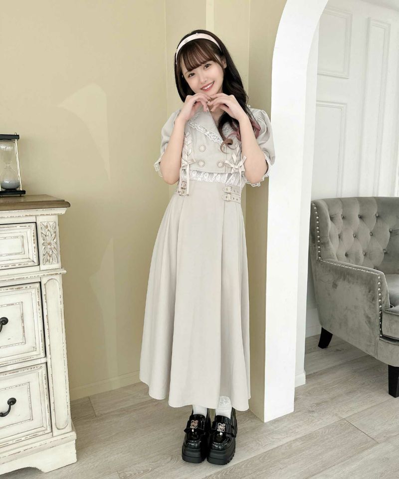 AMBIDEX Store 〇 60sローン lace ワンピース(F クロ): bulle de