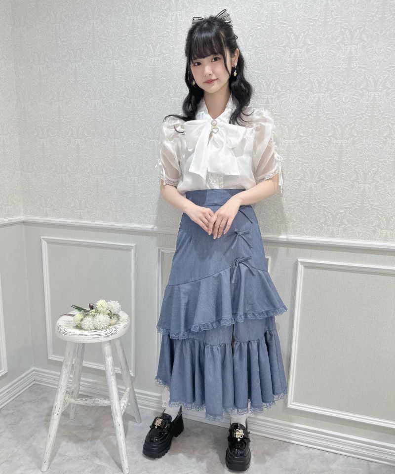 ラッフルロングスカート | Rlab store