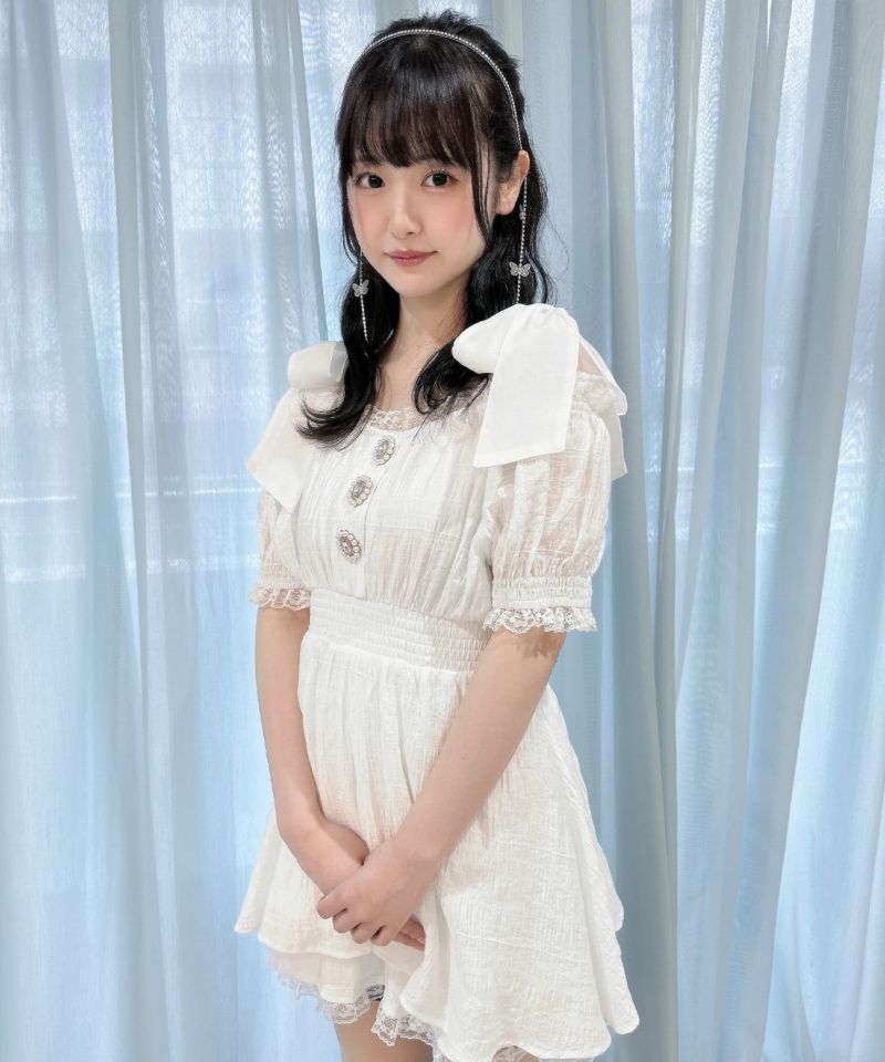 80 リボンプリントセットアップ セール】ラインリボンセットアップ（セットアップ）｜algy
