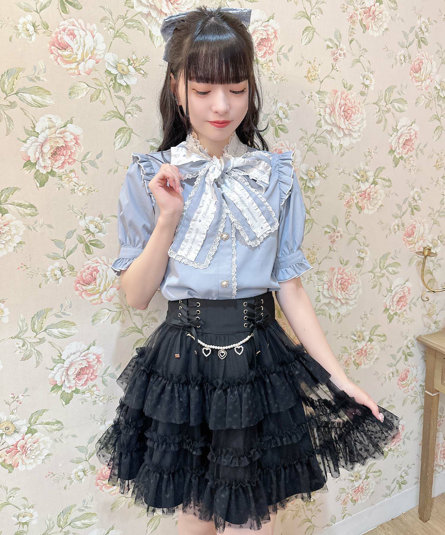 90,200円新品【レリアン】肩レース ギンガムチェック柄 ねだっ  