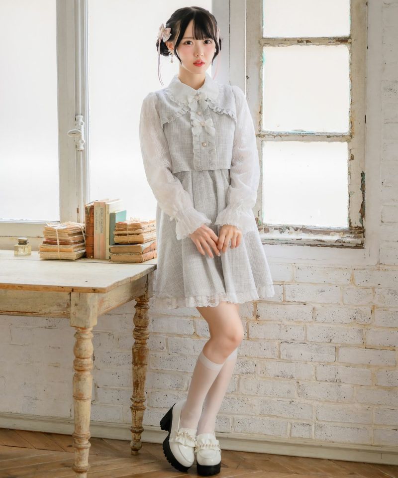 人気ブランドからコーディネートを探す トリプルリボンデザインワンピース | store Rlab ワンピース