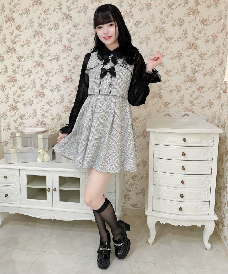 トリプルリボンデザインワンピース | Rlab store