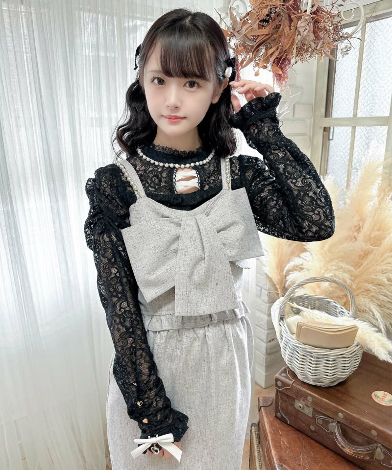 Bibiy ANNE RIBBON BUSTIER リボンビスチェ Bibiy ANNE RIBBON BUSTIER