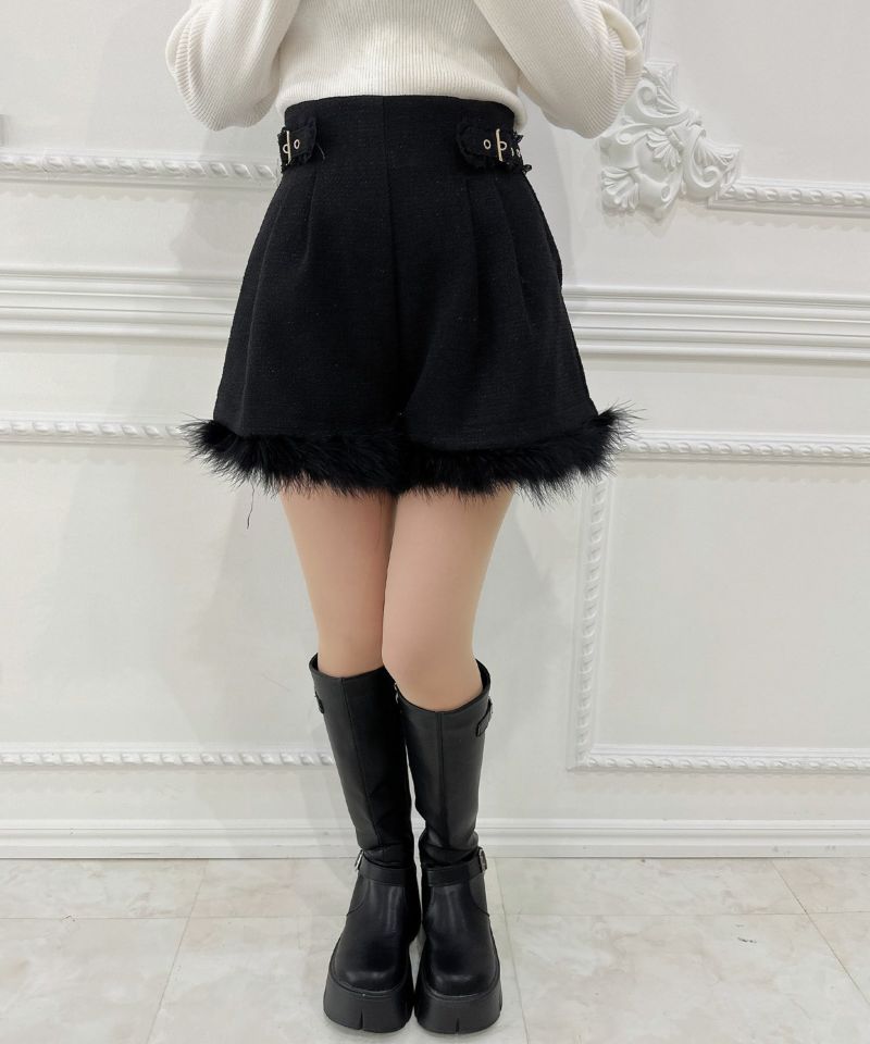 セール】Fファー付きショートパンツ（その他パンツ）｜ems