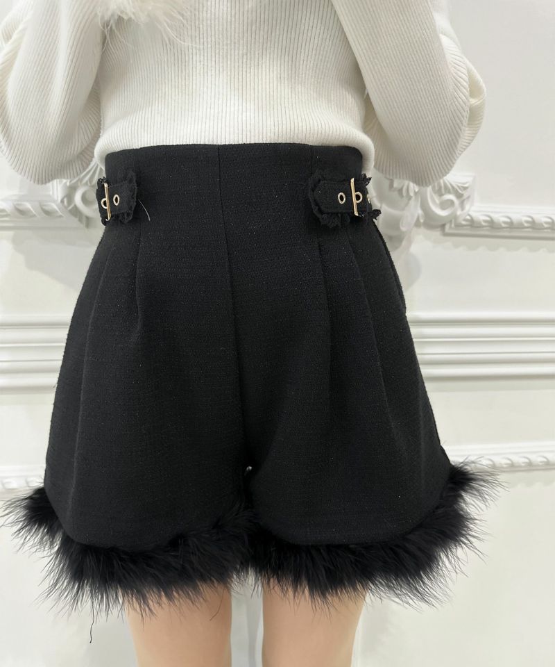 ファーショートパンツ | Rlab store