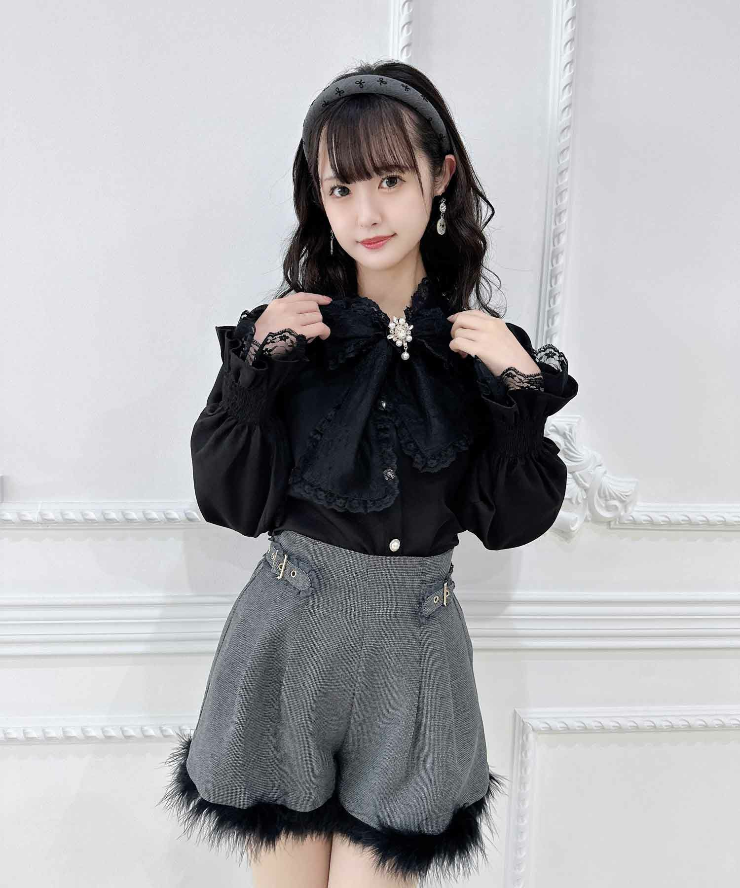 ファーショートパンツ | Rlab store 