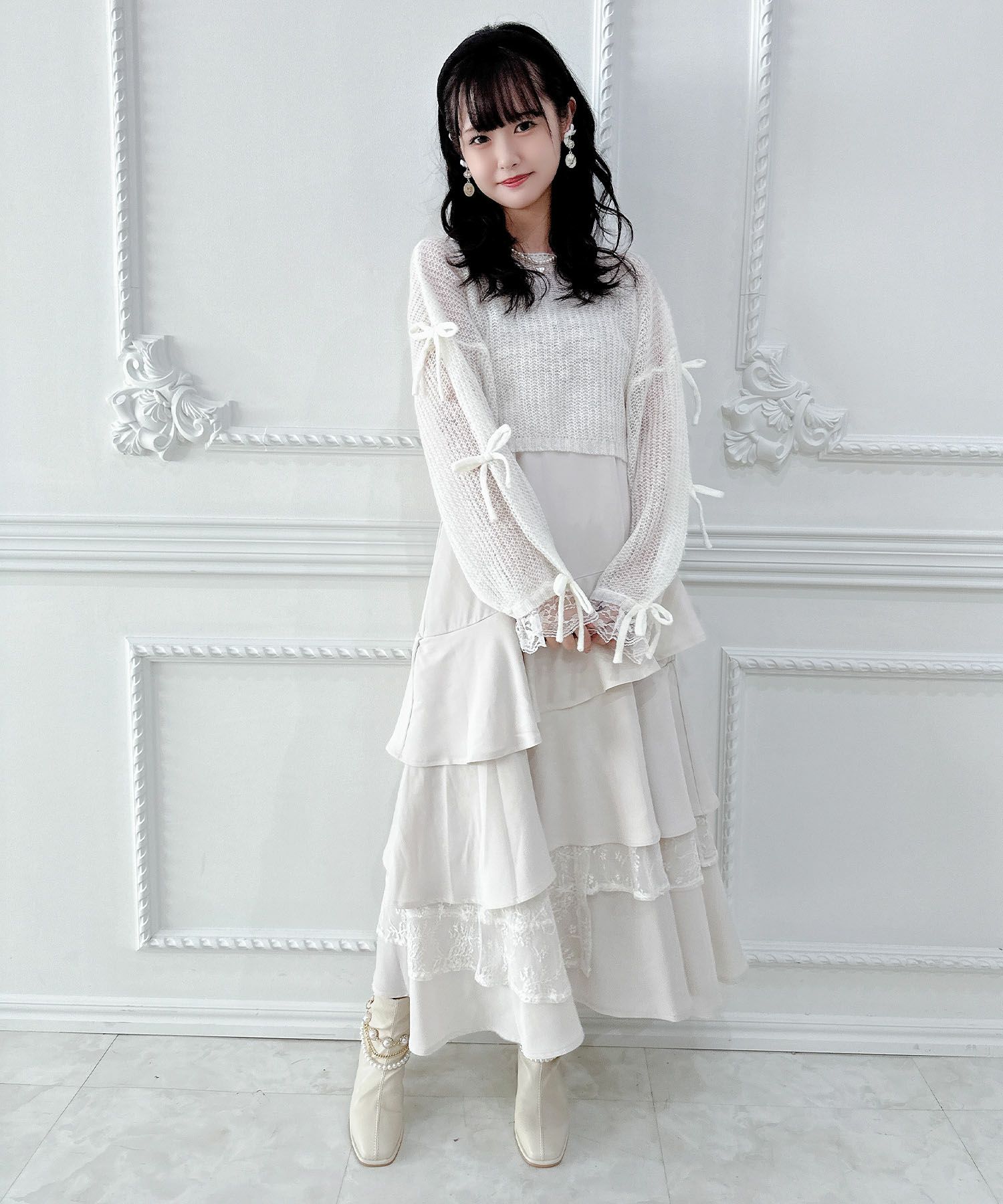 merutaページ モヘア透かしニットTOPS | Rlab store