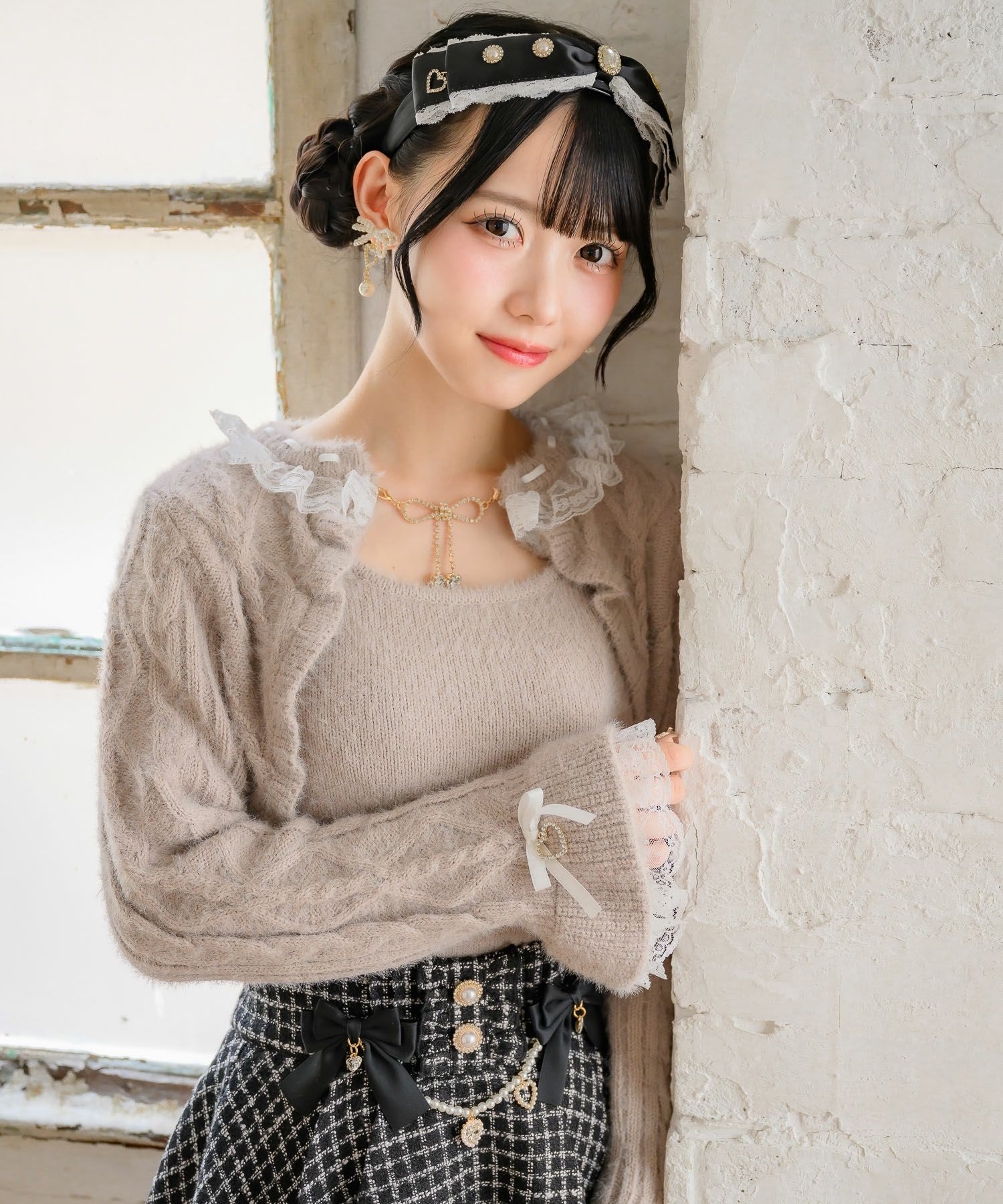 BIGレースリボンカチューシャ | Rlab store 