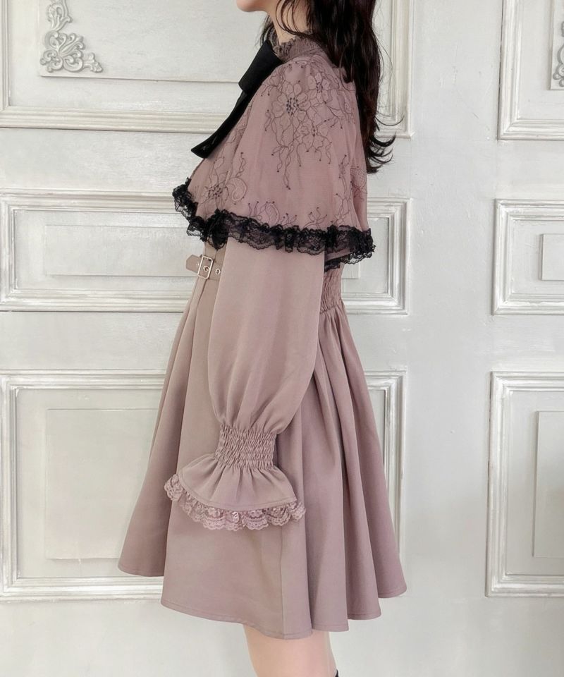 And couture❤︎ニットドッキングレースワンピース