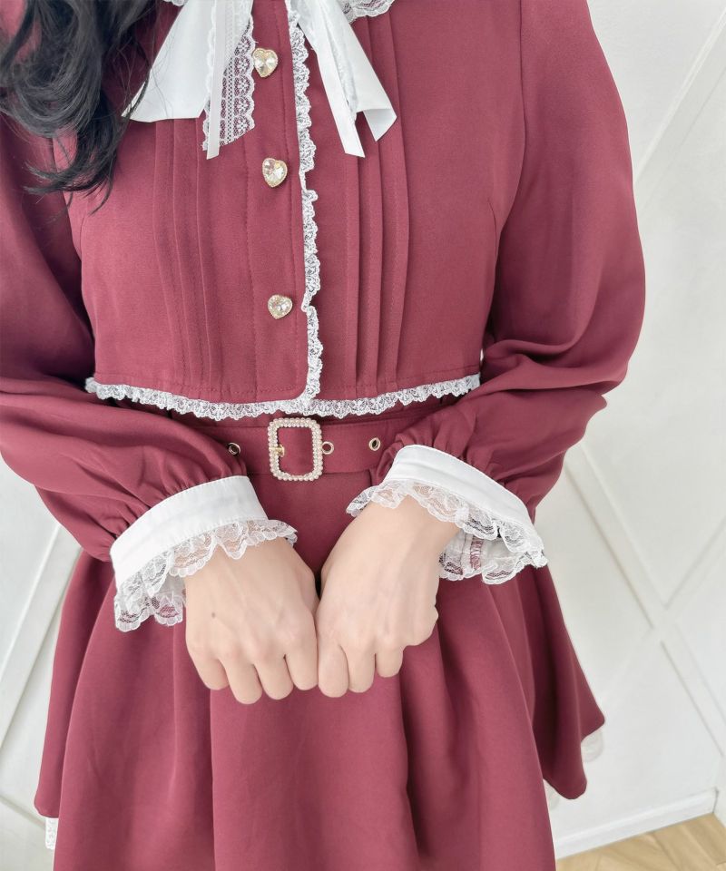 ツーピー風ベルトポイントワンピース | Rlab store
