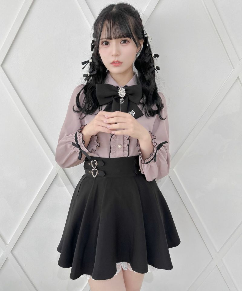 ハートWバックルスカショーパン | Rlab store