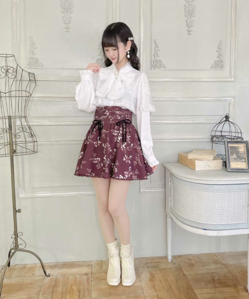 ビジューチェーン付きショートブーツ | Rlab store
