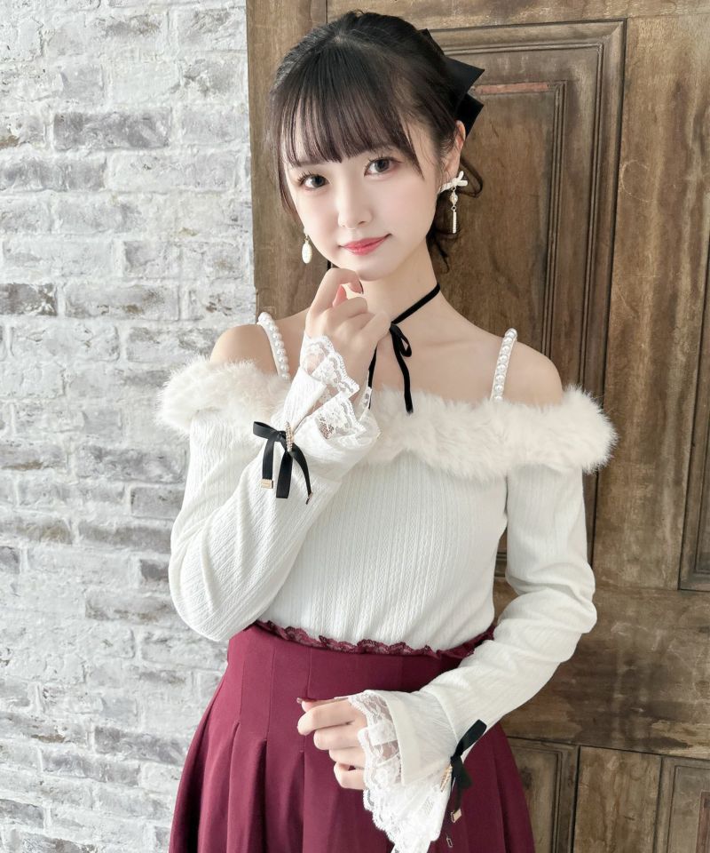 トップス YSDY オフショルファーTOPS | Rlab store