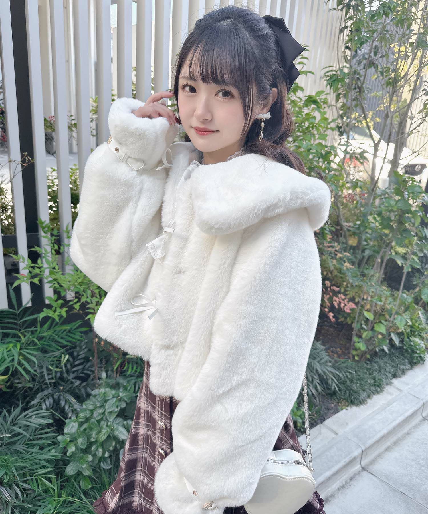ミニ丈ファーコート | Rlab store 