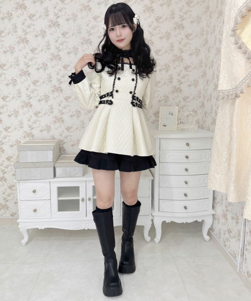 さくらんぼ様専用♪TOCCA セットアップ 黒 リボン 美品 レディース