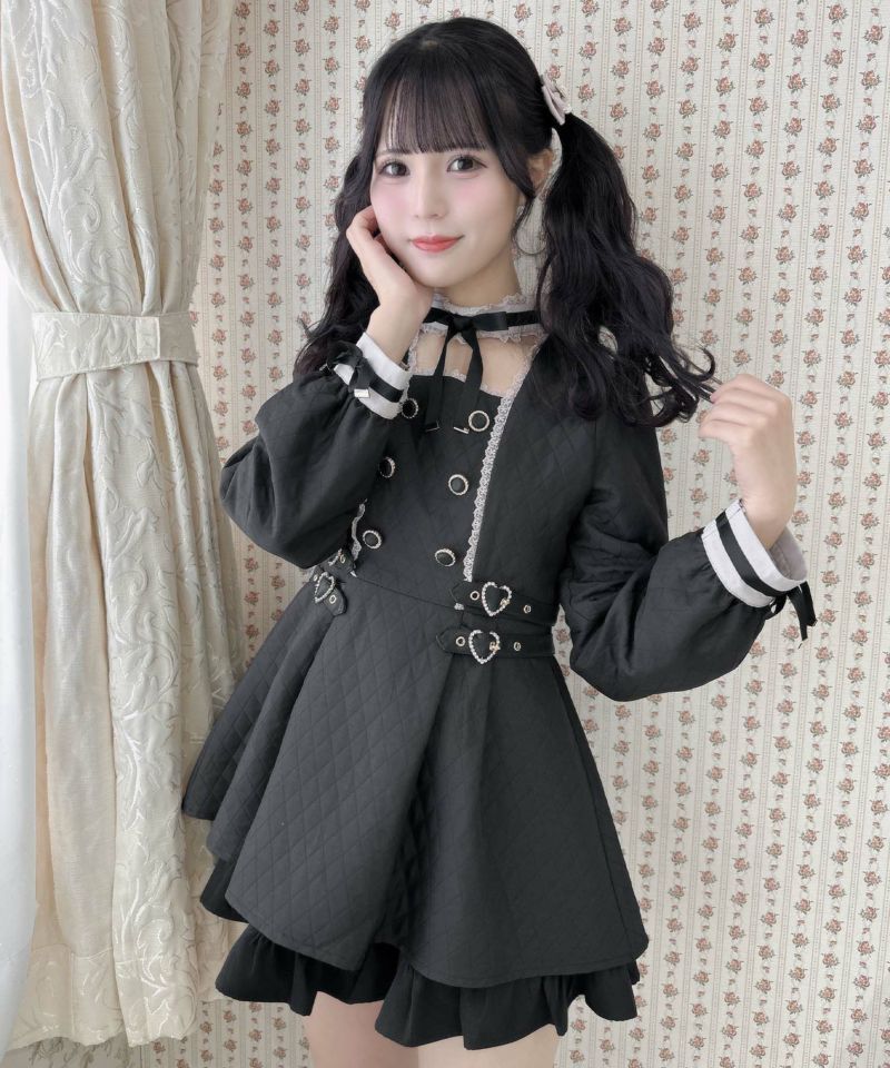 チョーカーリボンダブルボタンセットアップ | Rlab store