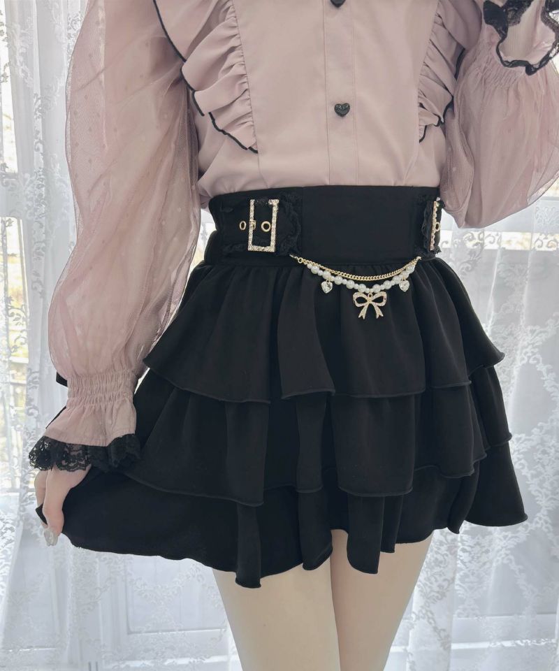♡ネコちゃんティアードスカパン♡ ネコちゃんティアードスカパン