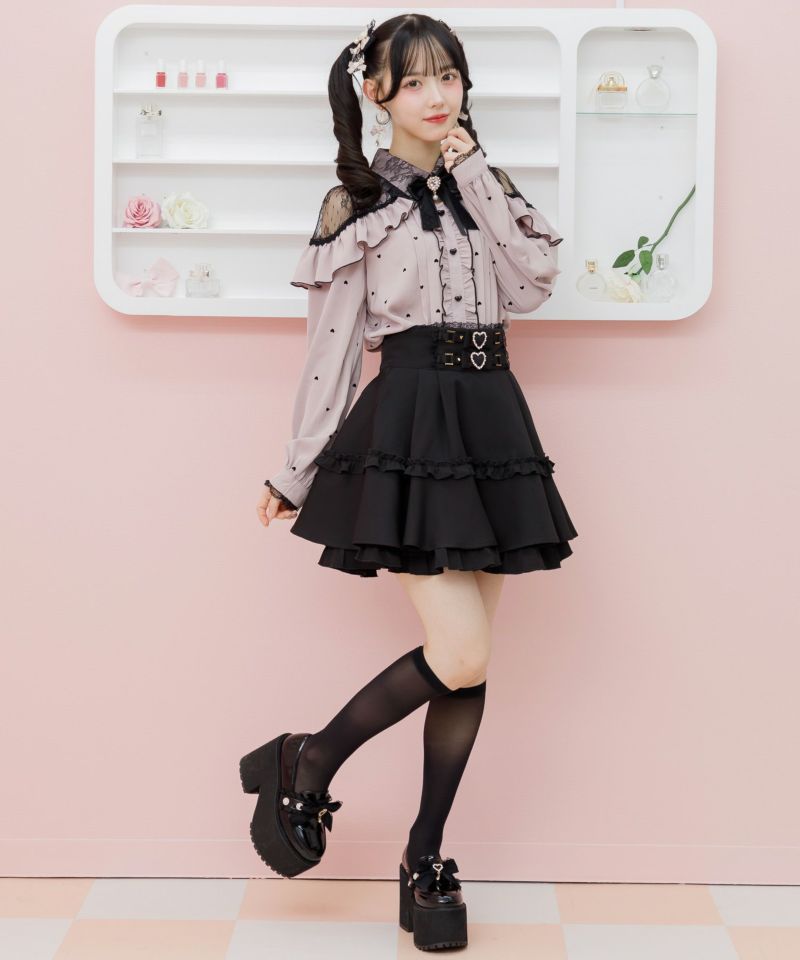 ベルトリボンデザインスカート | Rlab store