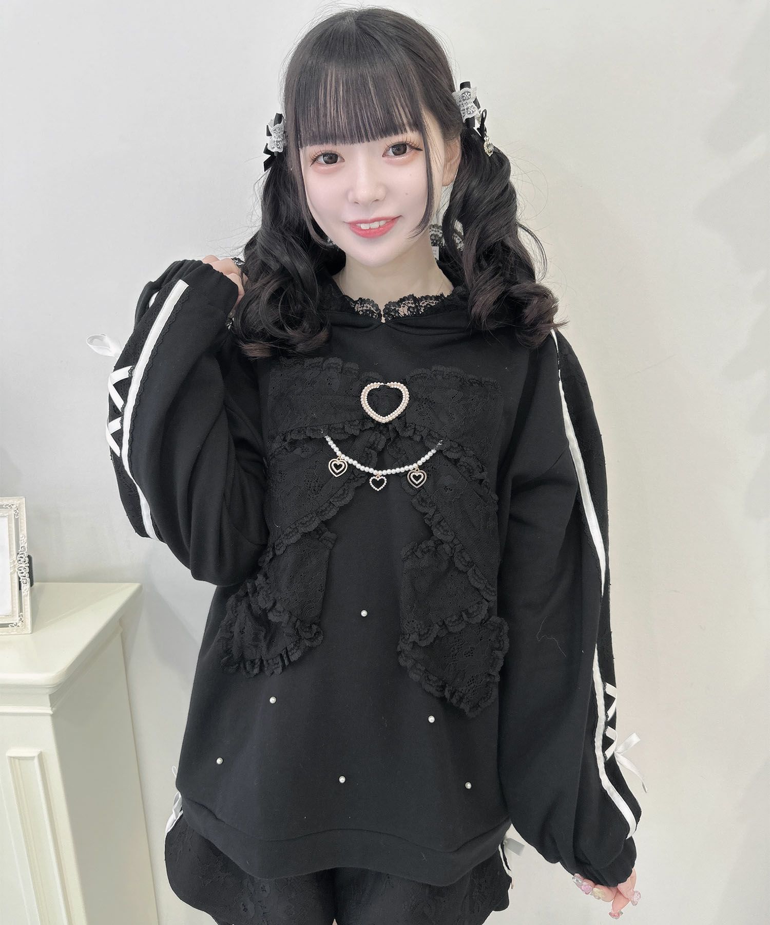 ♡極美品♡ Rene 希少 38 おリボン ストレッチ ワンピース ブラック ストレッチ フレア ワンピース】お色展開：ブラック,ネイビー,ベージュ
