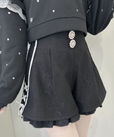アームウオーマー付き Ribbon Cat Tシャツ | Rlab store