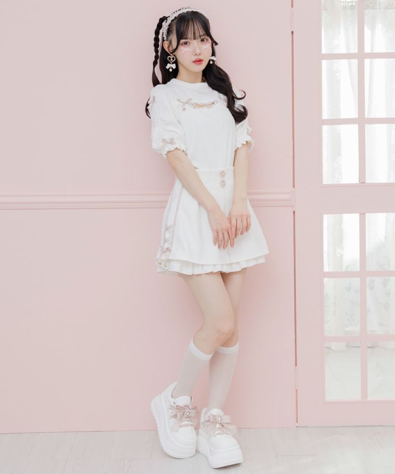 総レースサイドラインショートパンツ | Rlab store