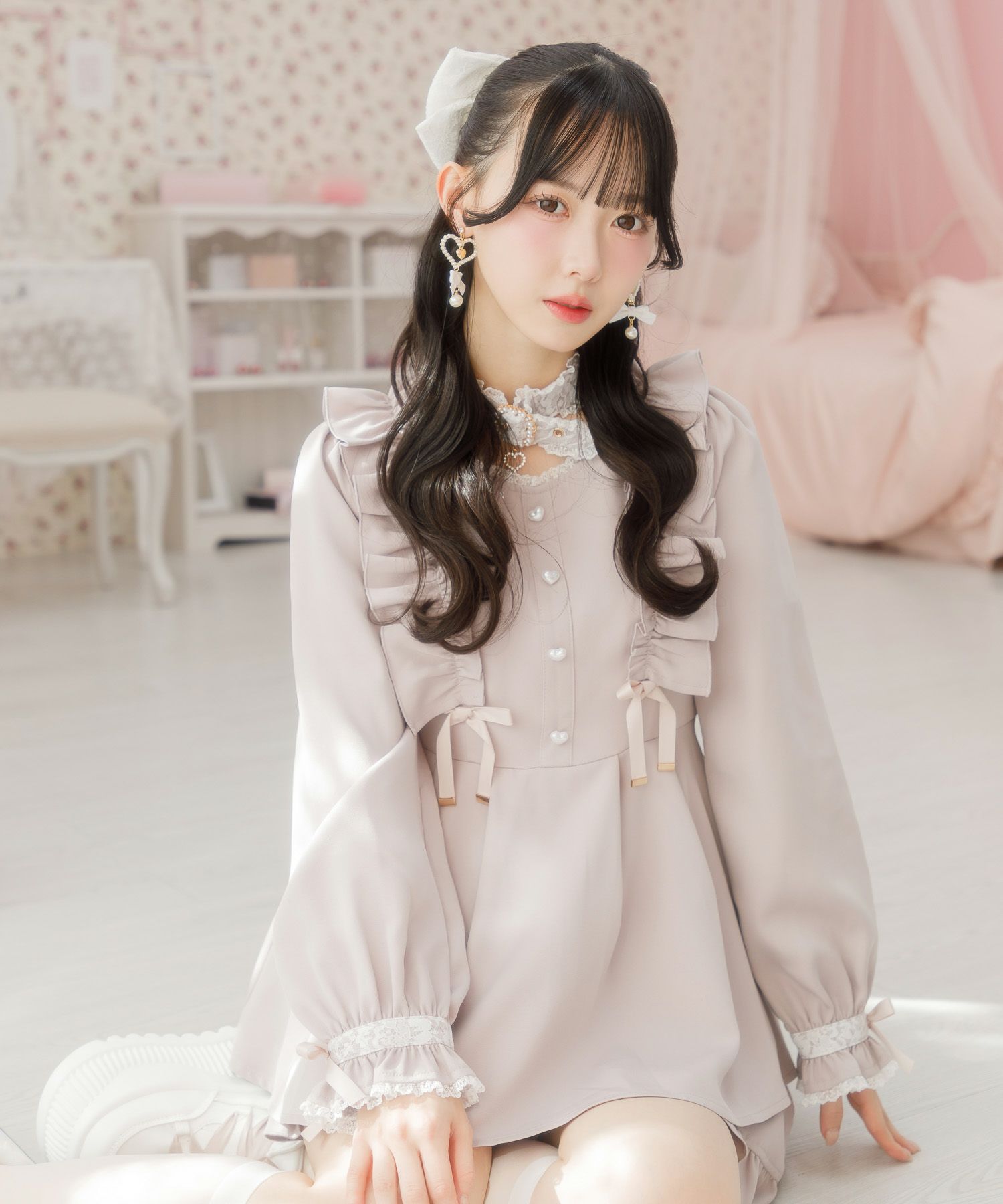 ハートバックルチョーカーセットアップ | Rlab store
