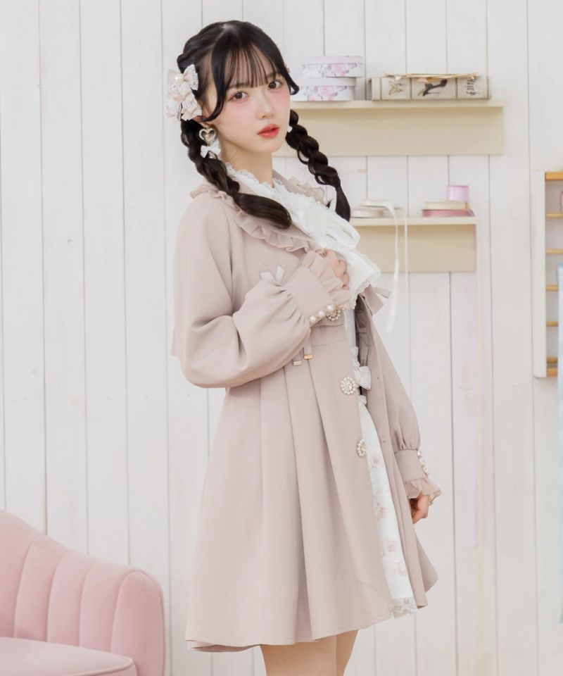 シアーフリルトレンチコート | Rlab store