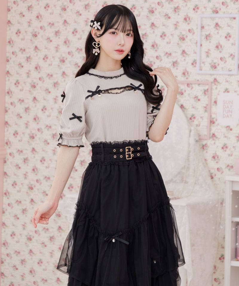 チュールティアードスカート | Rlab store