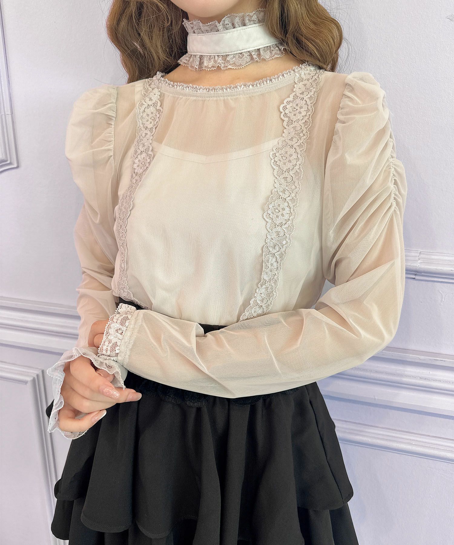 アクセサリー Lyura's Wordrobe スパークリング ハギー フープ シルバー ピアス（ピアス（両耳用