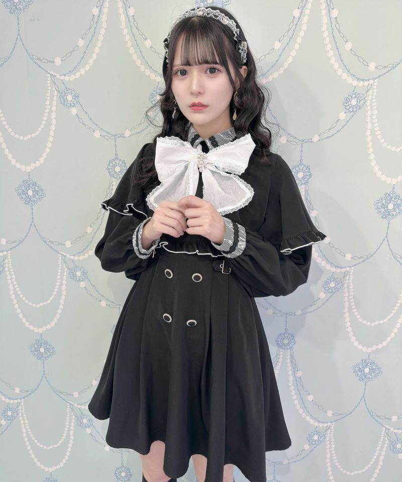 ロジータ　ROJITA レースマメイドワンピース 配色リボンレーシーマーメイドワンピース | Rlab store