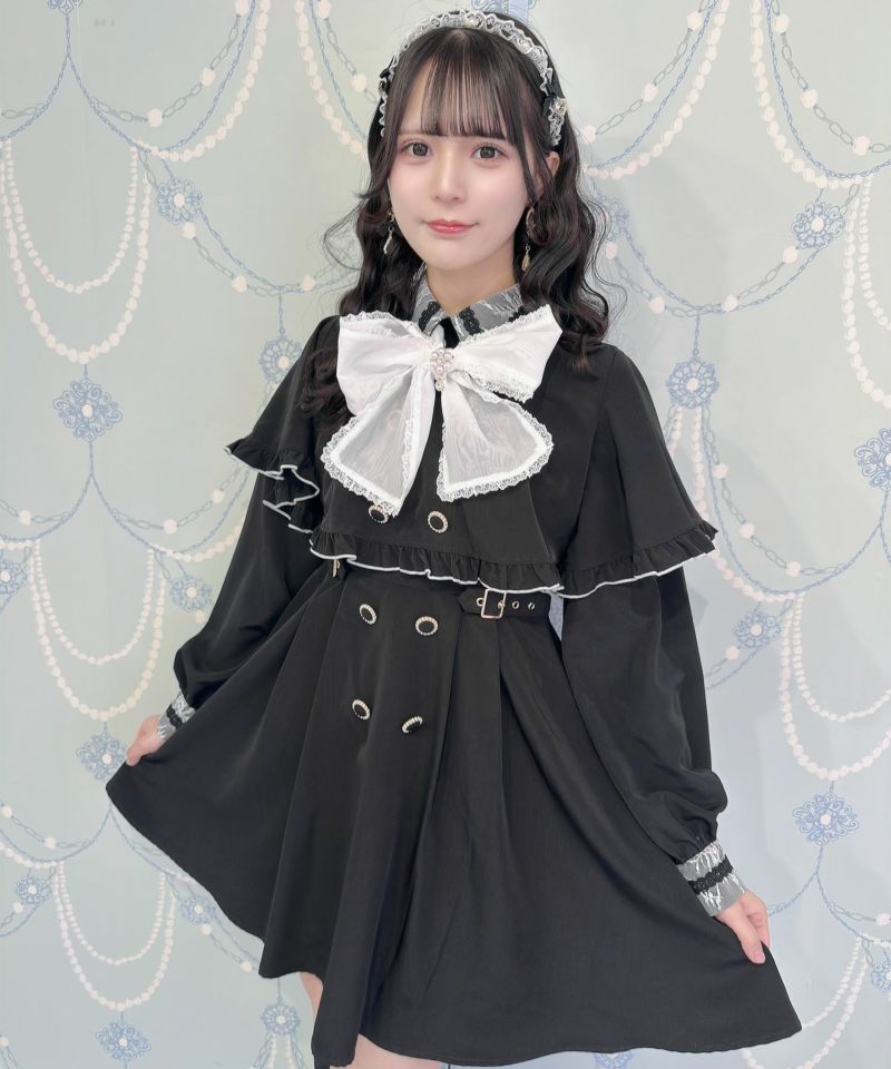 ROJITA セパレートケープワンピース ブラック ロジータ ROJITA セパレートケープワンピース （ブラック