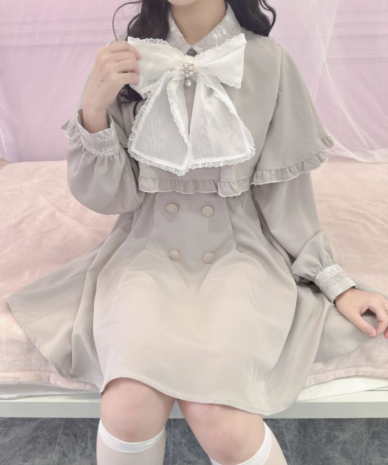 ロージーモンスター ケープワンピース 生かし