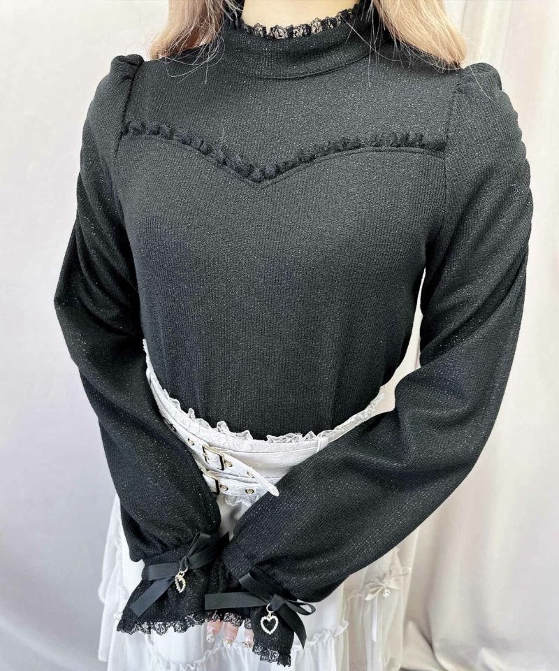 トップス ritooka rienda | ボレロネックウォッシャブル ニットトップス (ニット ) |SHEL