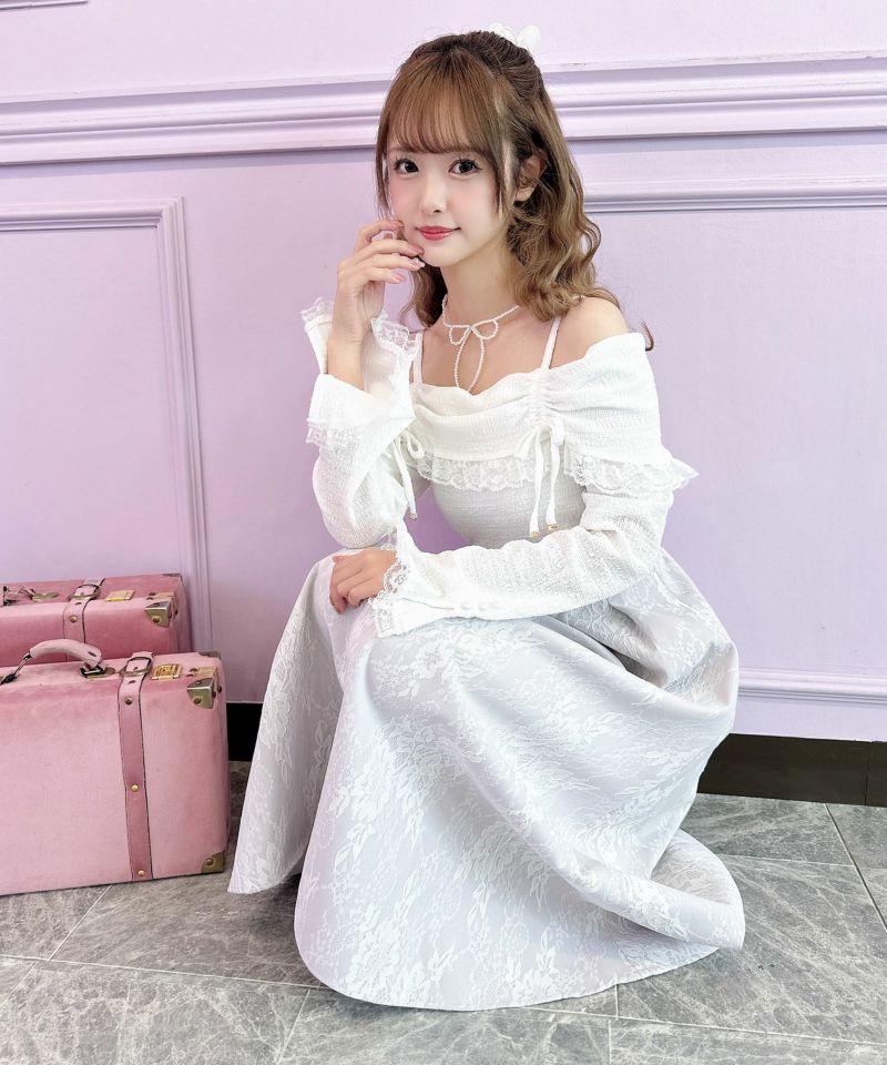 オフショルドッキングワンピース | Rlab store オフショルドッキングワンピース | Rlab store