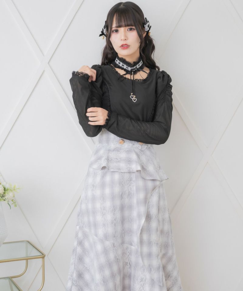 ビジューチェーンシアートップス | Rlab store