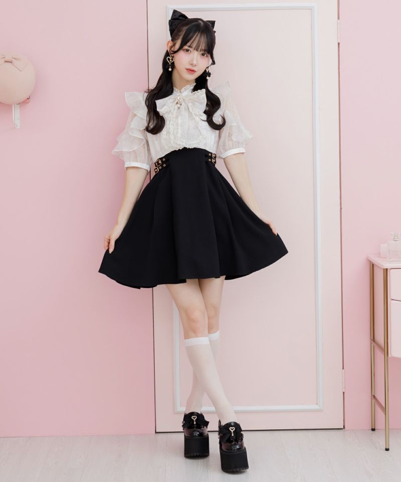 花柄ボウタイドッキングワンピース | Rlab store