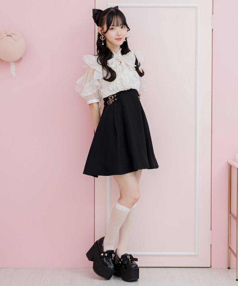 花柄ボウタイドッキングワンピース | Rlab store
