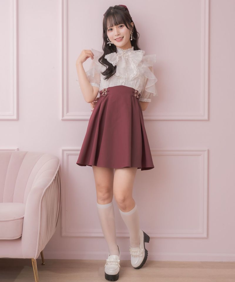 花柄ボウタイドッキングワンピース | Rlab store