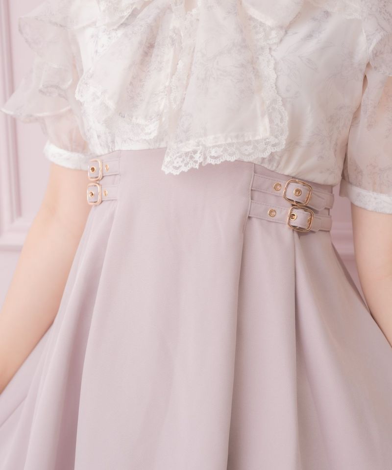 花柄ボウタイドッキングワンピース | Rlab store