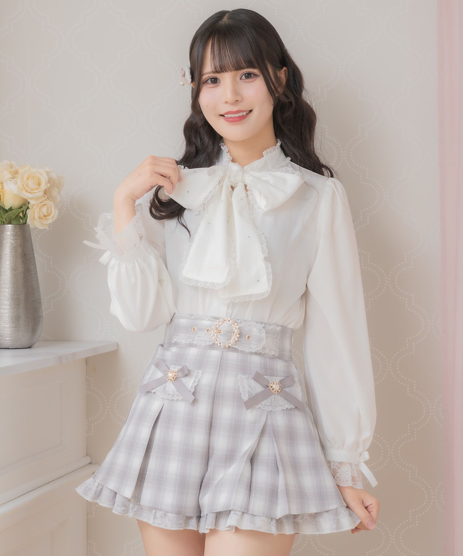 リボンプルオーバー＋リボンショートパンツ ラッピング済み】リボンプルオーバー＆ショートパンツSET | ジェラート