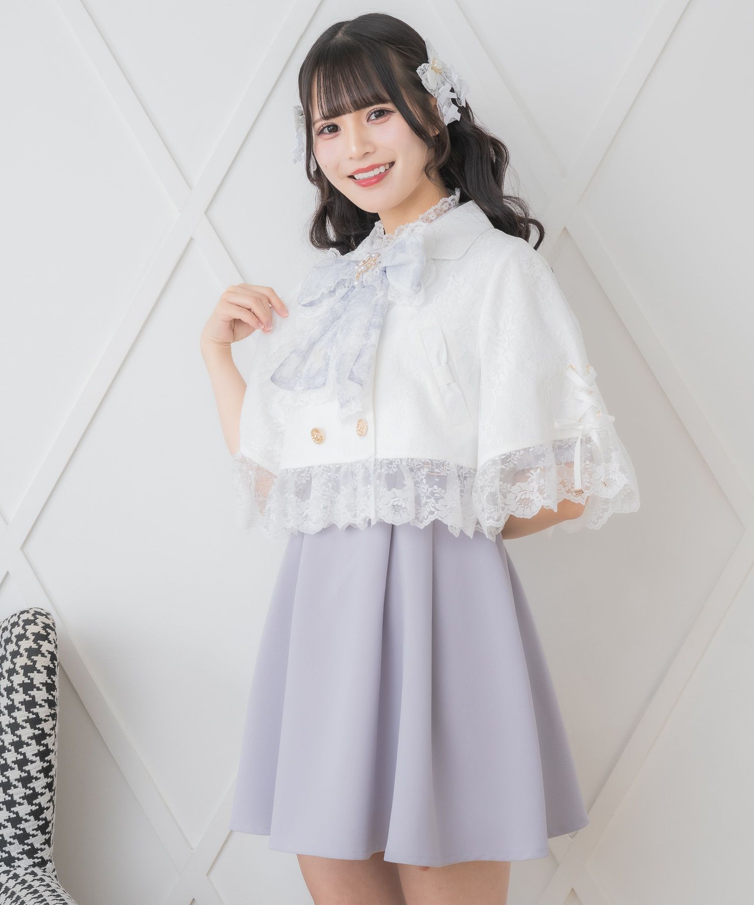 レースケープスプリングポンチョ | Rlab store